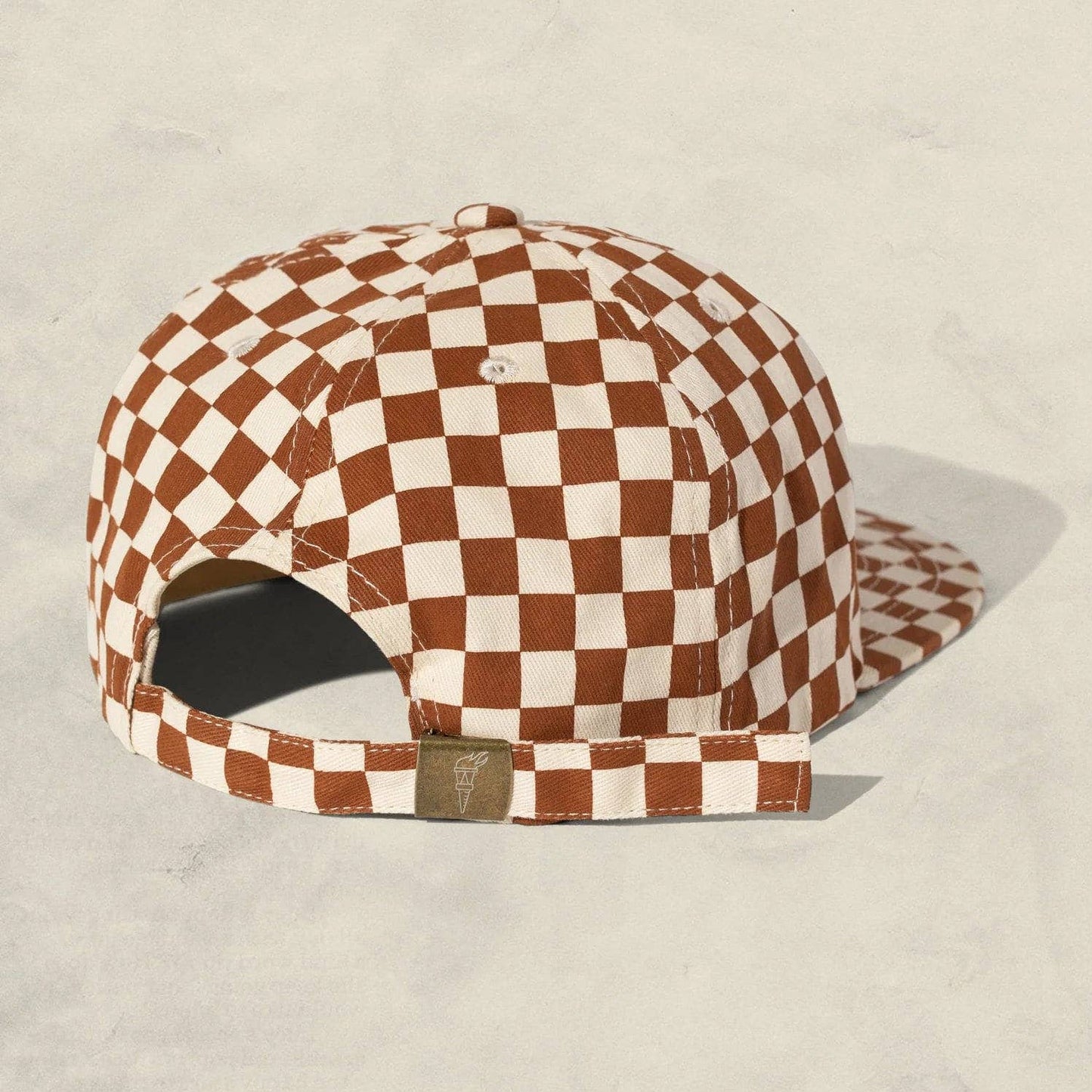 Stay Weird 5-Panel Checkered Floppy Hat