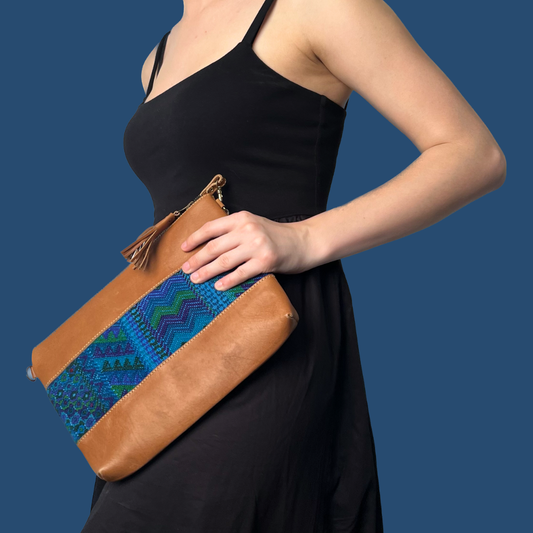 Huipil Crossbody Clutch