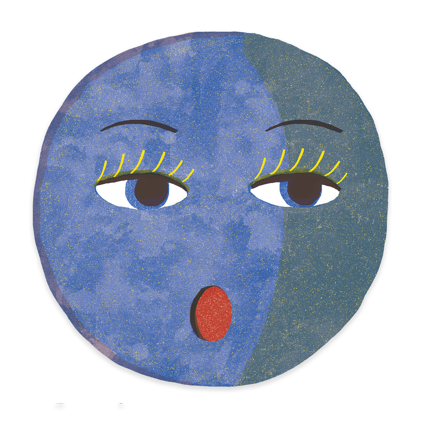 Moon Sticker