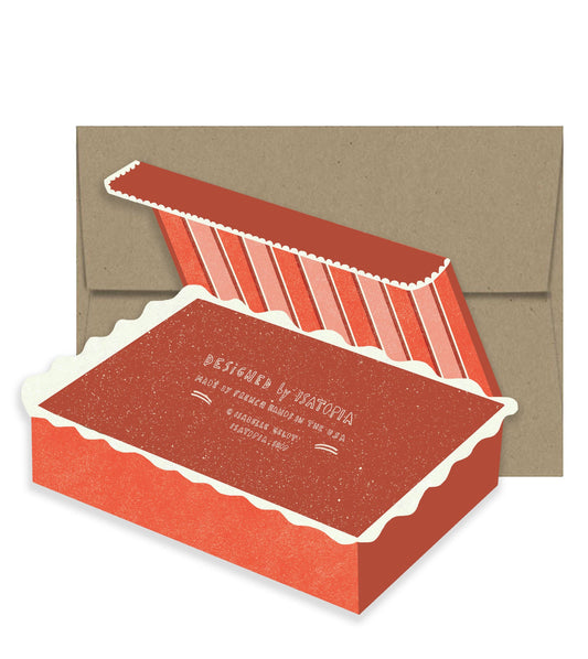 Merci Chocolate Box Card