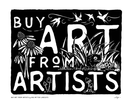 Buy Art from Artists Linoprint