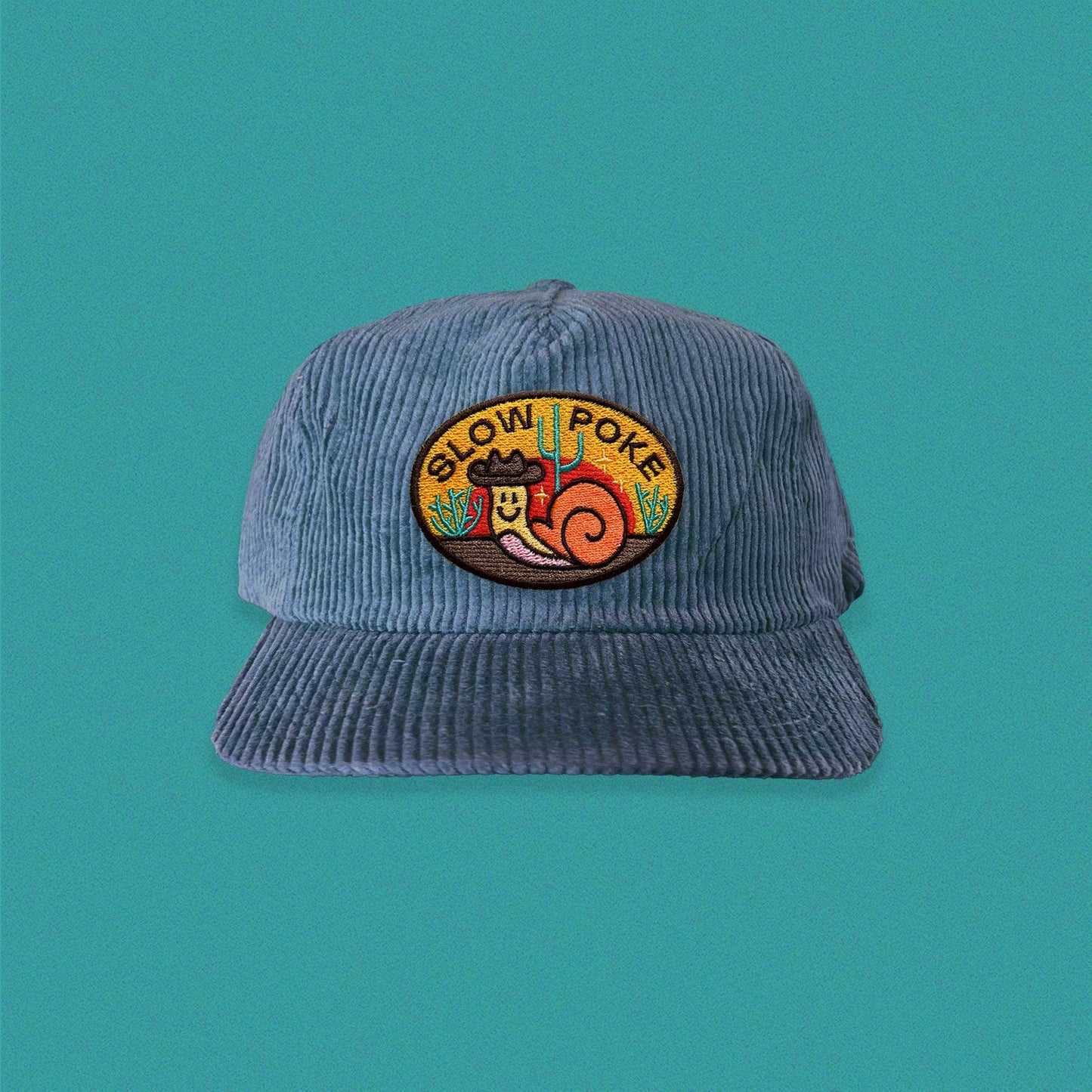 Slow Poke 5-Panel Corduroy Hat