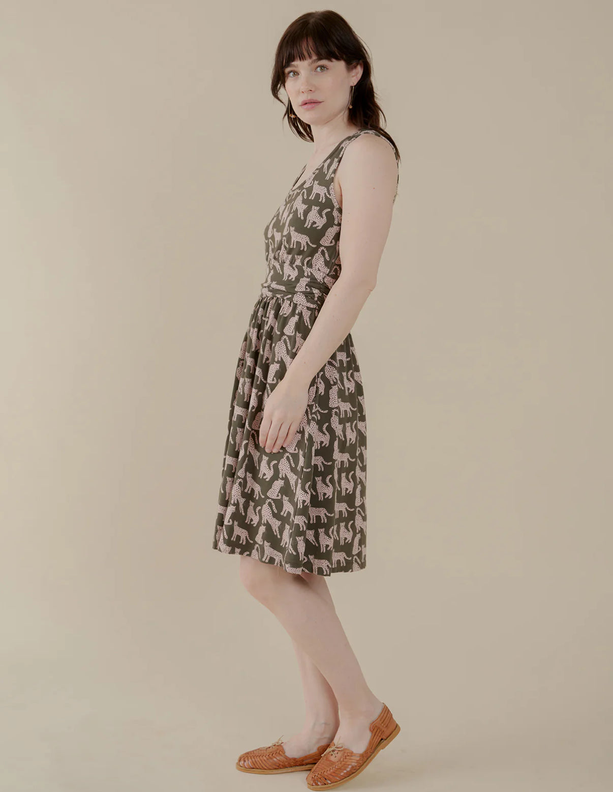 Asheville Dress - Leopard