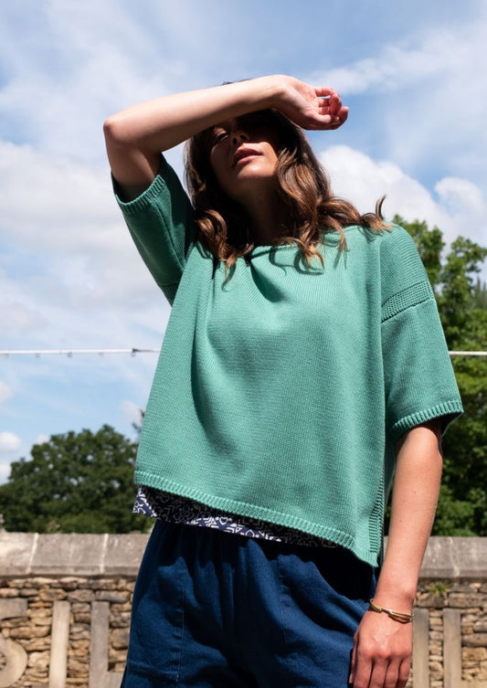 Lisa Boxy Knitted Top