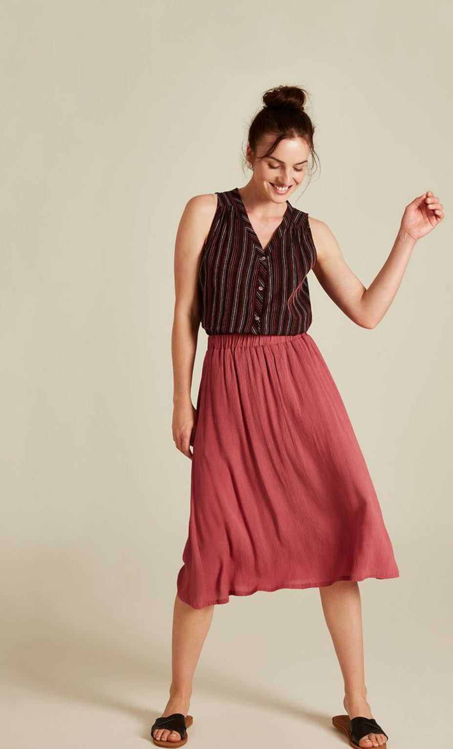 Breezy Midi Skirt