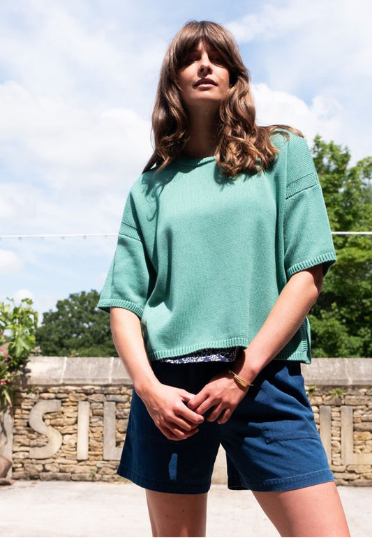Lisa Boxy Knitted Top