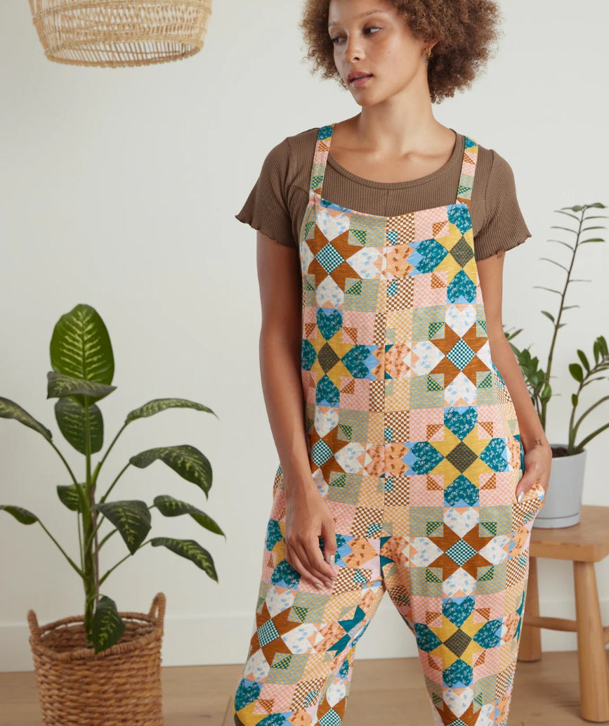 Patchwork-Overalls