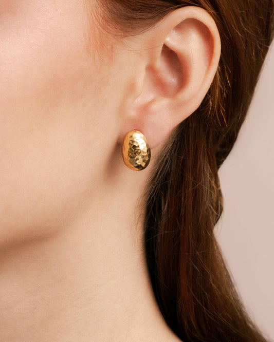 Gold Leila Stud Earring