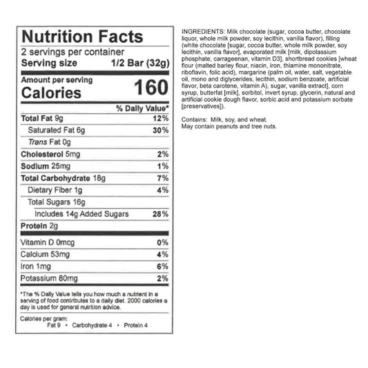 Cookie Dough Chocolate Bar