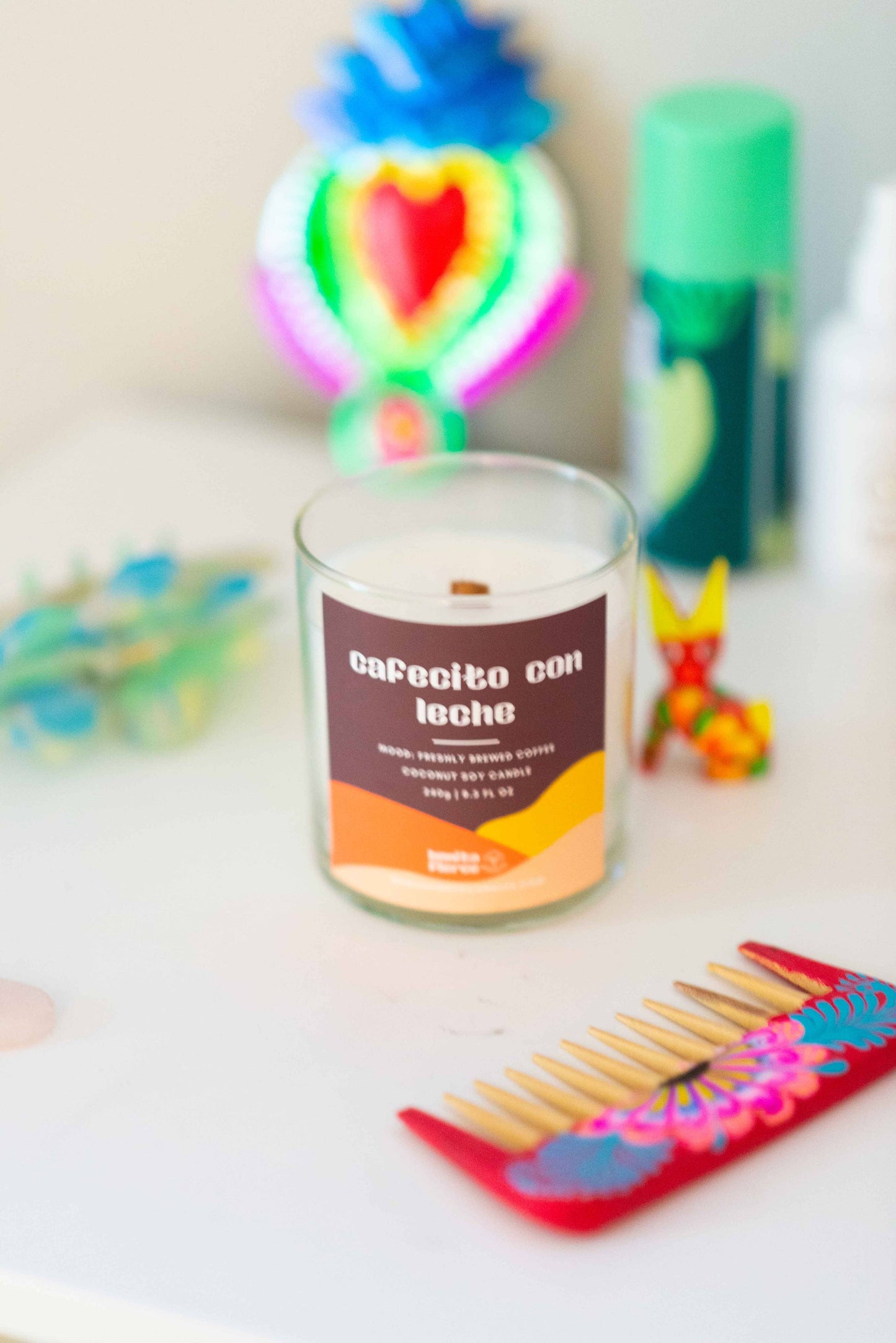 Cafecito Con Leche Candle