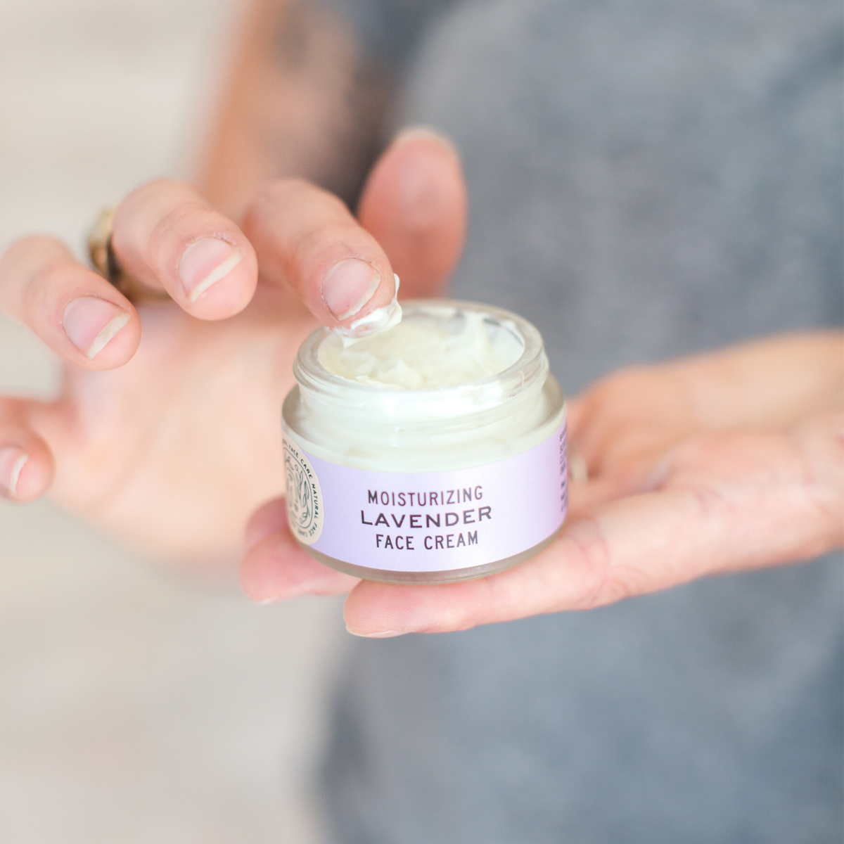 Lavender Organic Herbal Face Cream