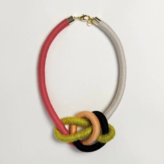 Water Bowline Multi-Color Necklace