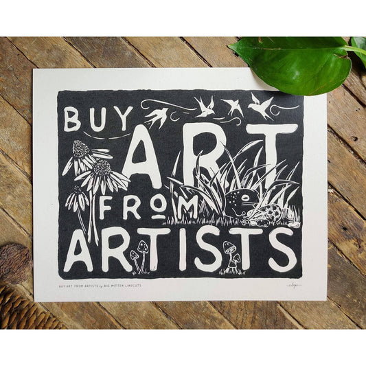 Buy Art from Artists Linoprint