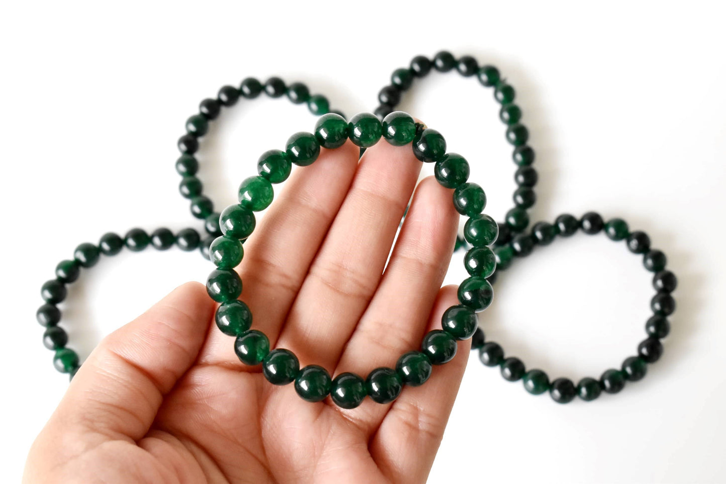 Green Jade | Gemstone Bracelet