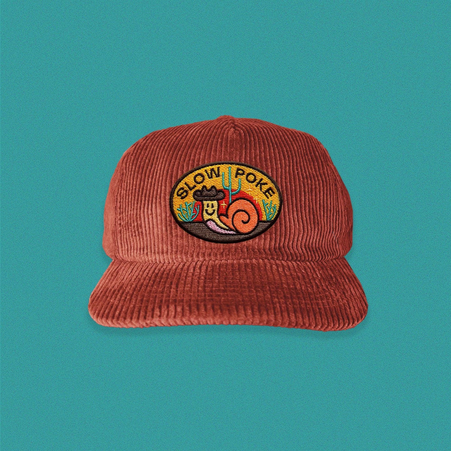 Slow Poke 5-Panel Corduroy Hat