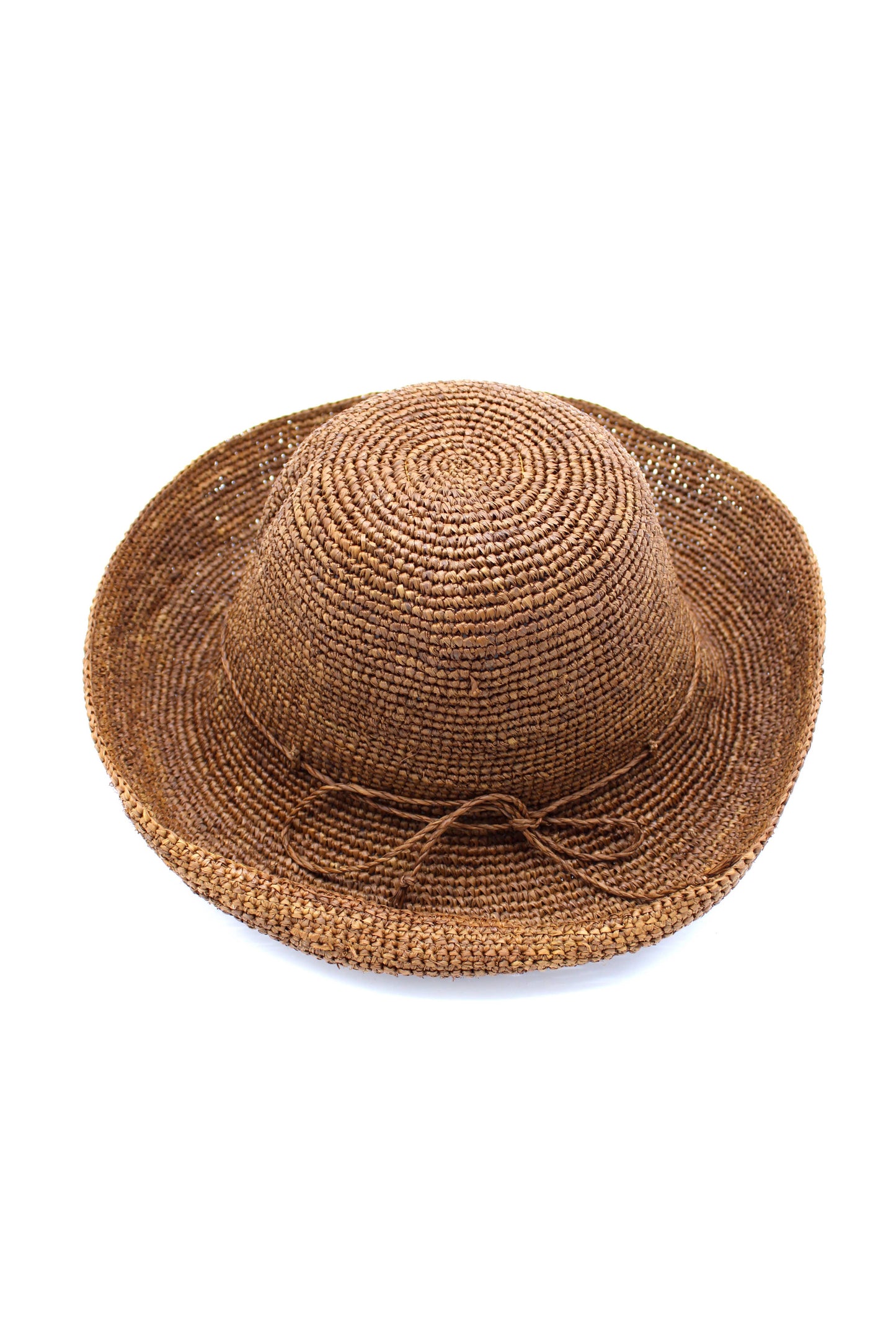 3" Brim Leor Crochet Straw Sun Hats