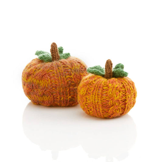 Remnant Knit Pumpkin Patch - Set of 2