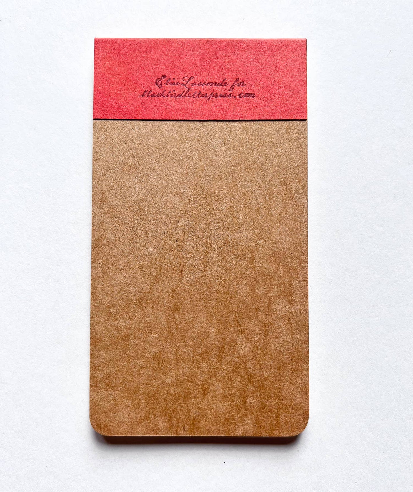 Oyster Mushroom jotter notepad