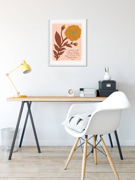 Rumi Quote - Art Print