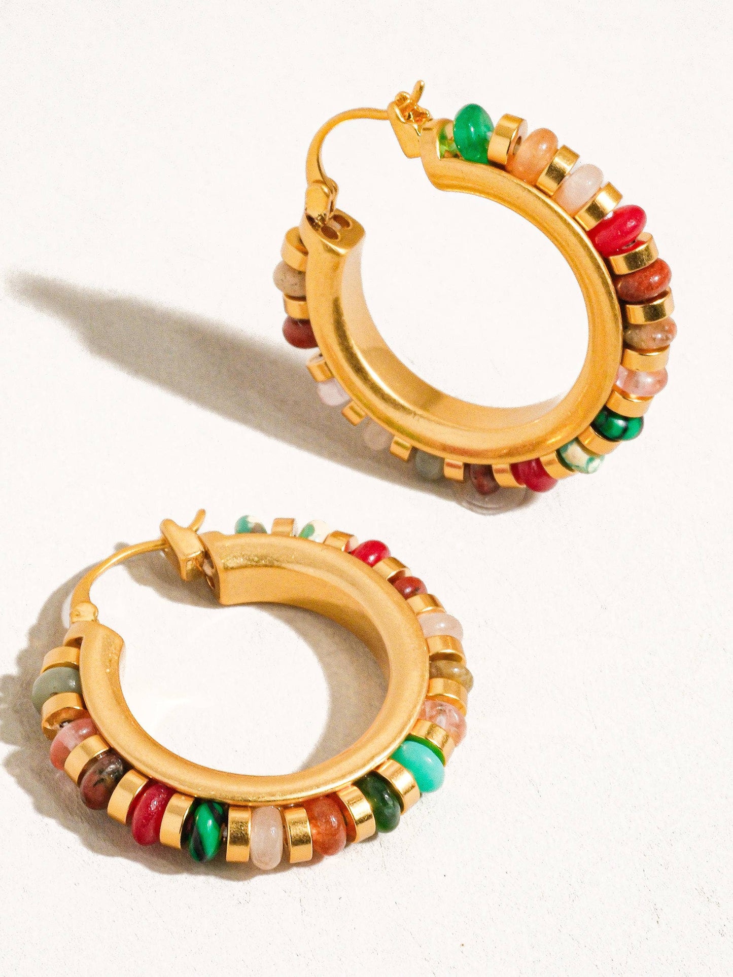Capri 18K Hoop Earring