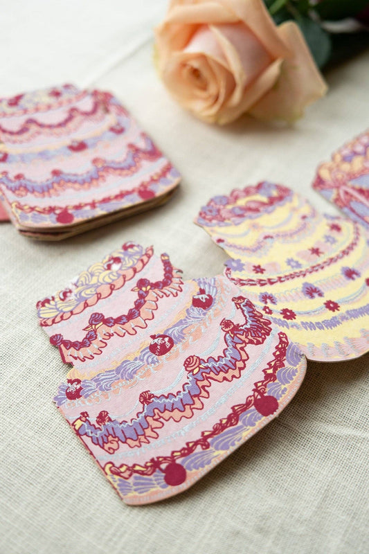 Birthday Cake Concertina Card