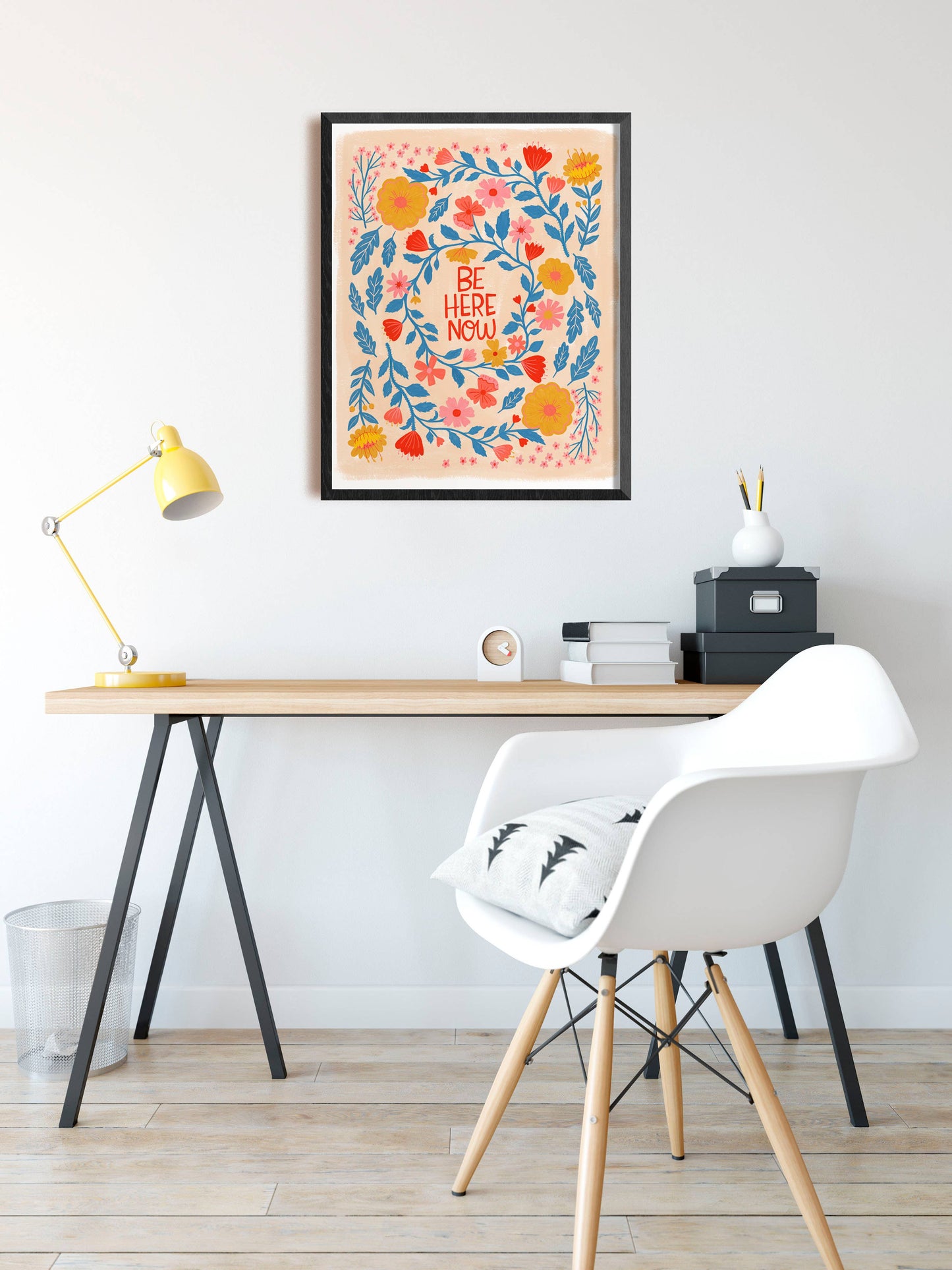 Be Here Now Art Print