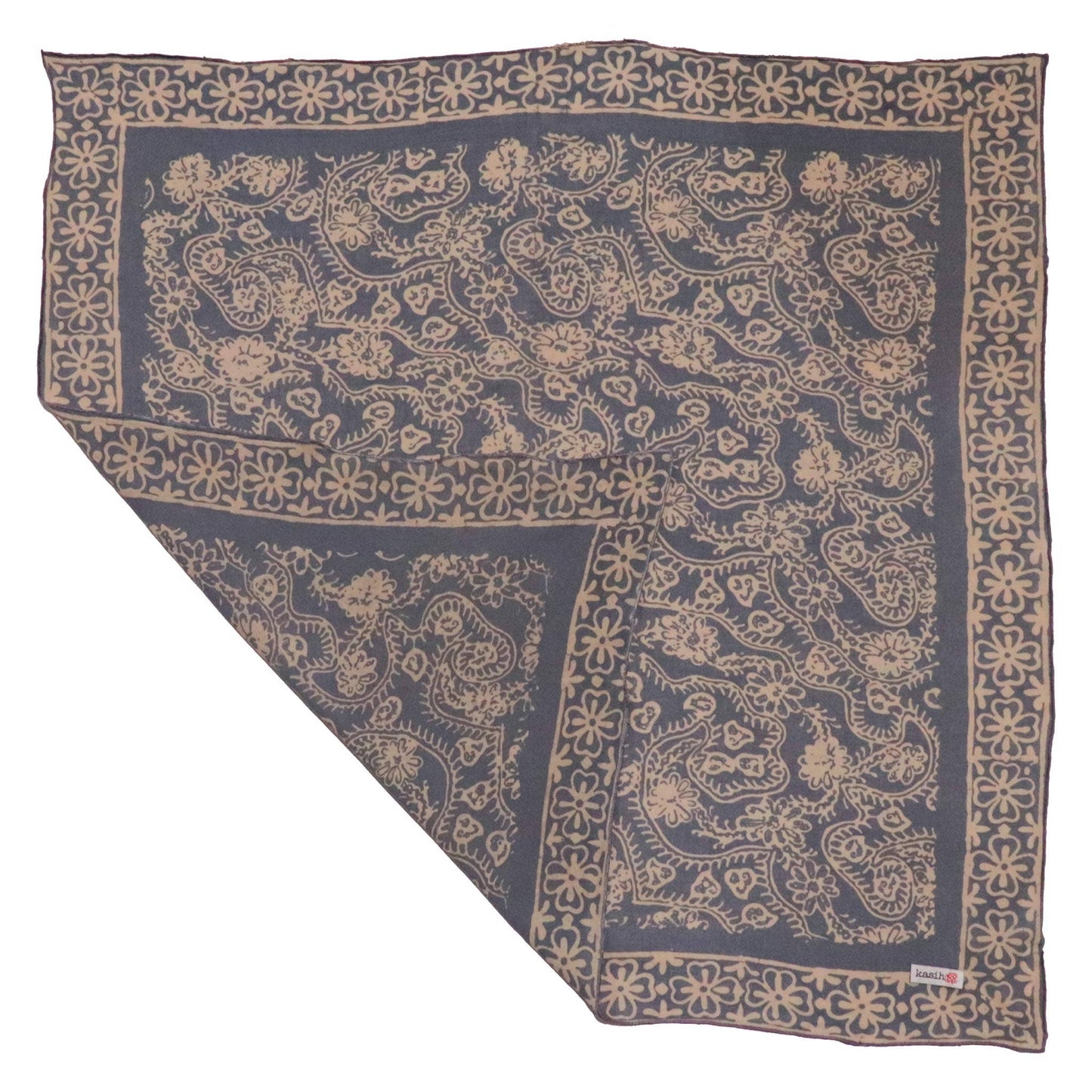 Gray Batik Bandana