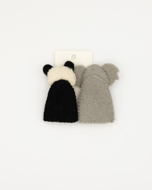 Finger Puppet - Panda & Koala Finger Set