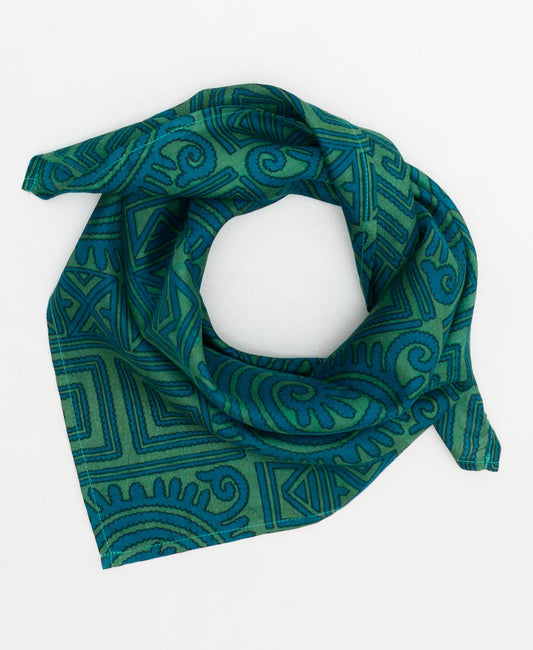 Vintage Silk Bandana - No. 250407