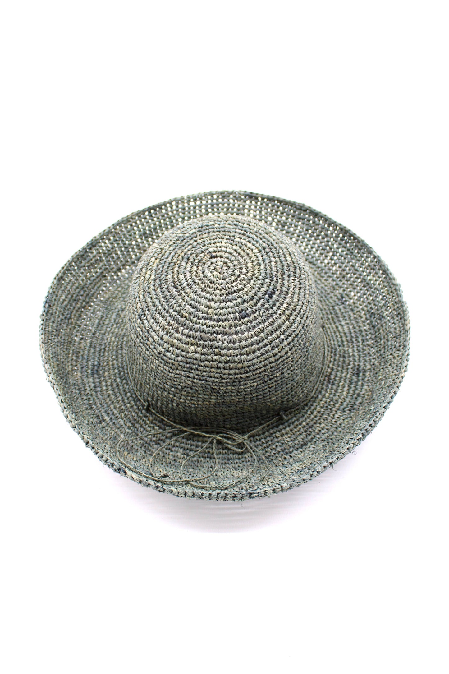 3" Brim Leor Crochet Straw Sun Hats