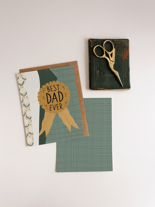 Karte „Bester Papa aller Zeiten“ – Bald in Rente!