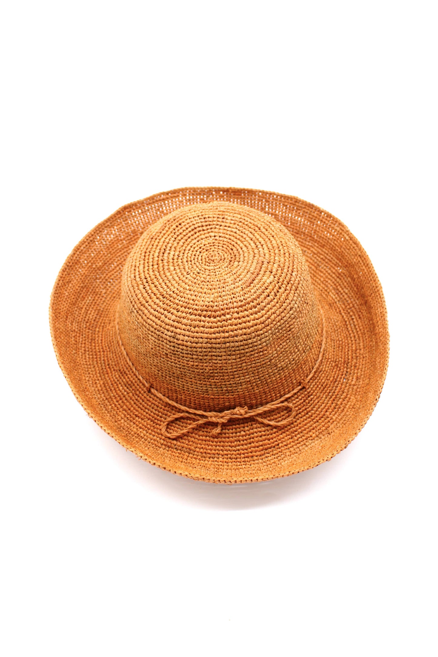 3" Brim Leor Crochet Straw Sun Hats