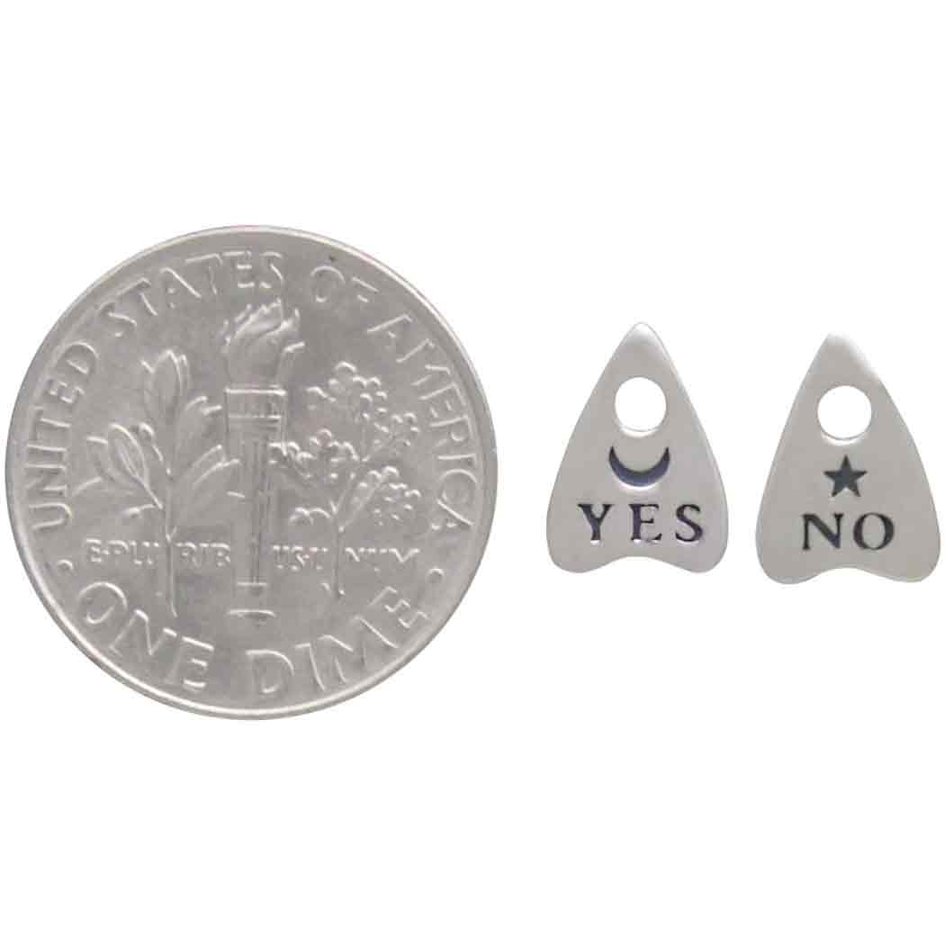Bronze Ouija Earrings