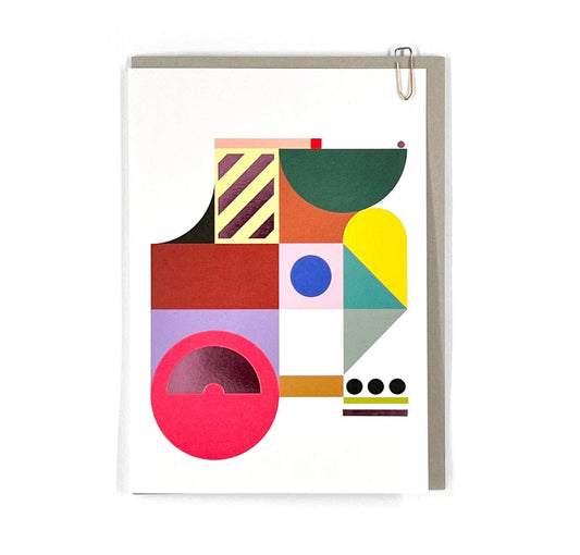 Süßigkeiten-Grußkarte