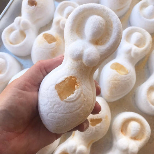 Göttin Spirale Zitronen-Badebombe