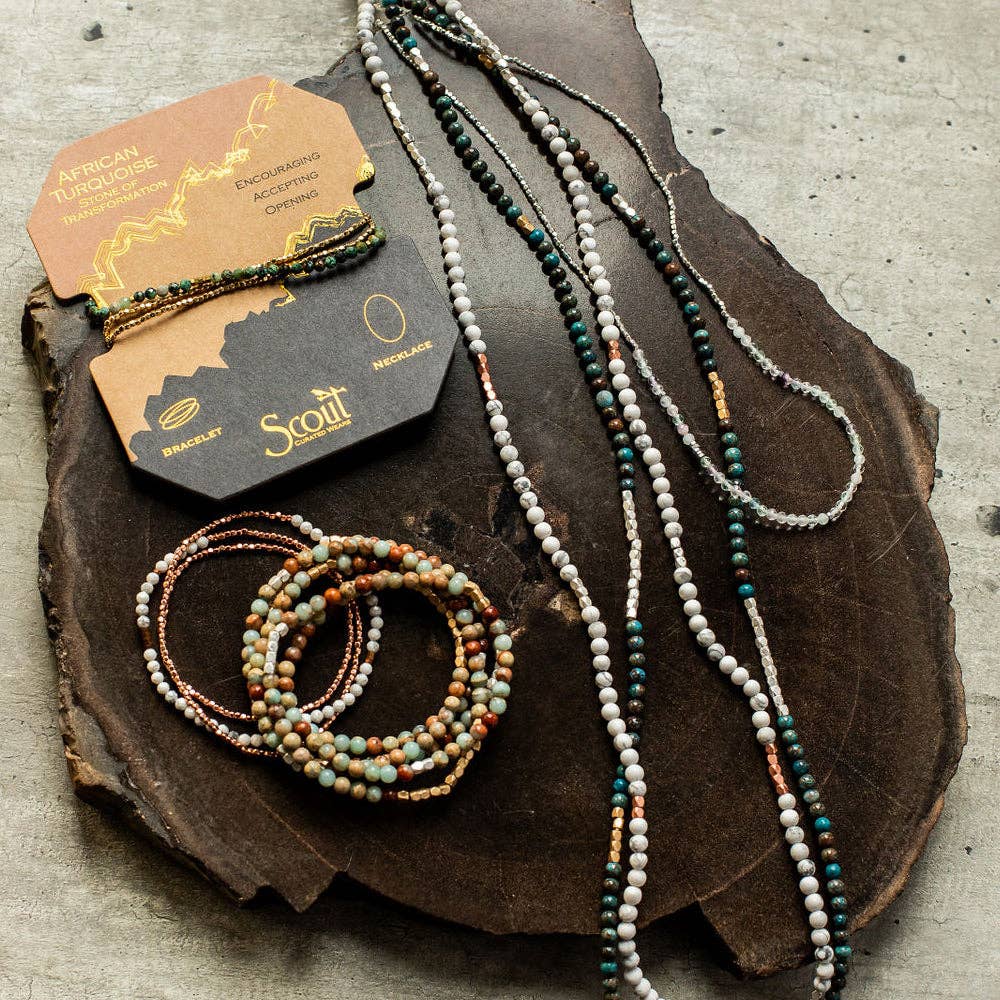 Stone Wrap: Turquoise - Sky