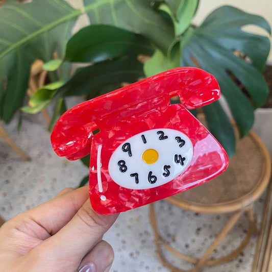 Telephone Hair Claw