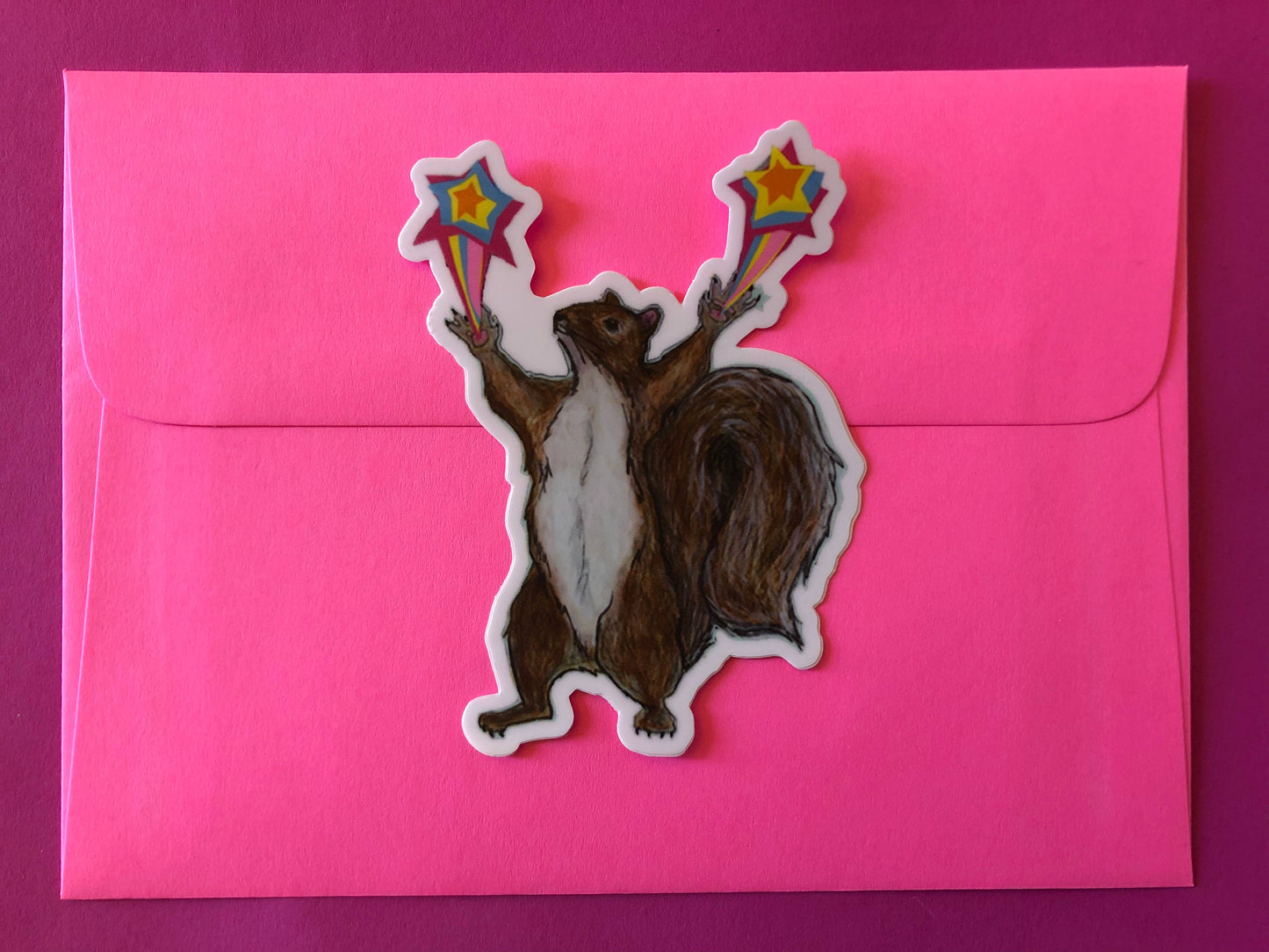 Magical Squirrel Sticker