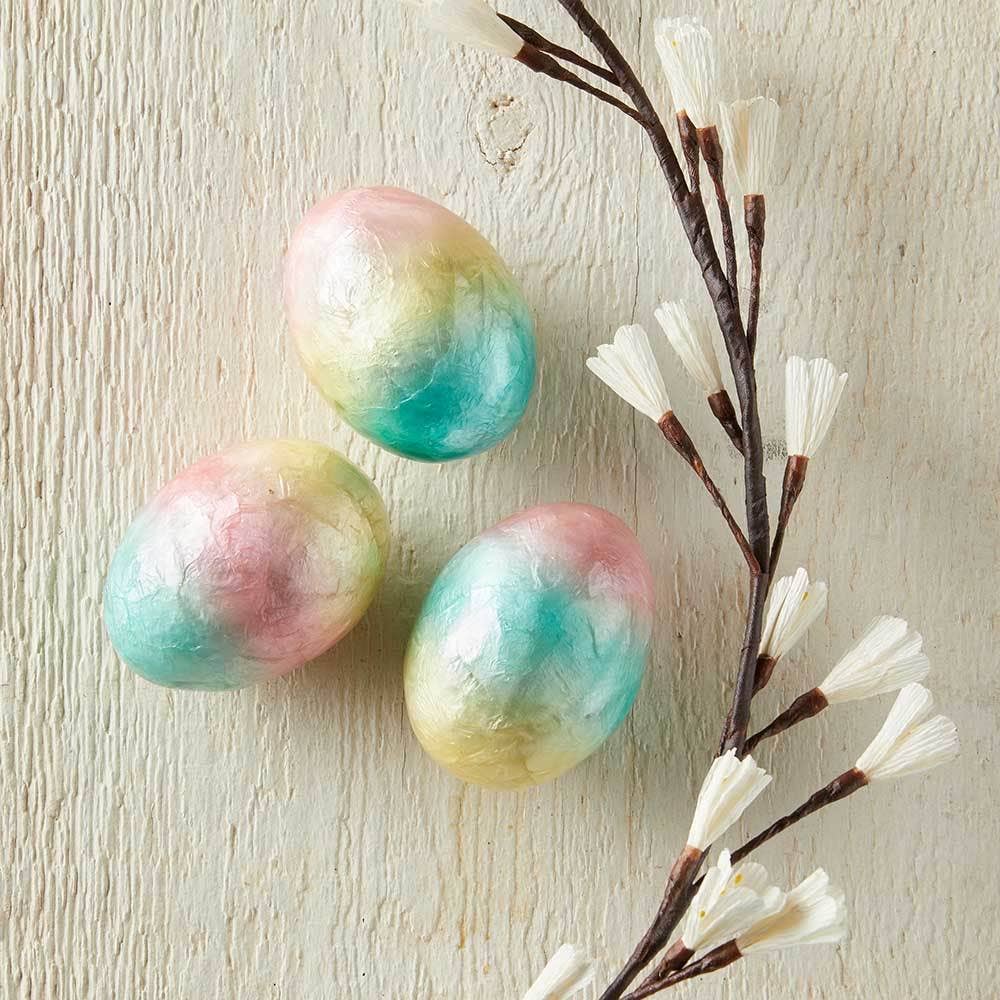 Ombre Capiz Easter Eggs