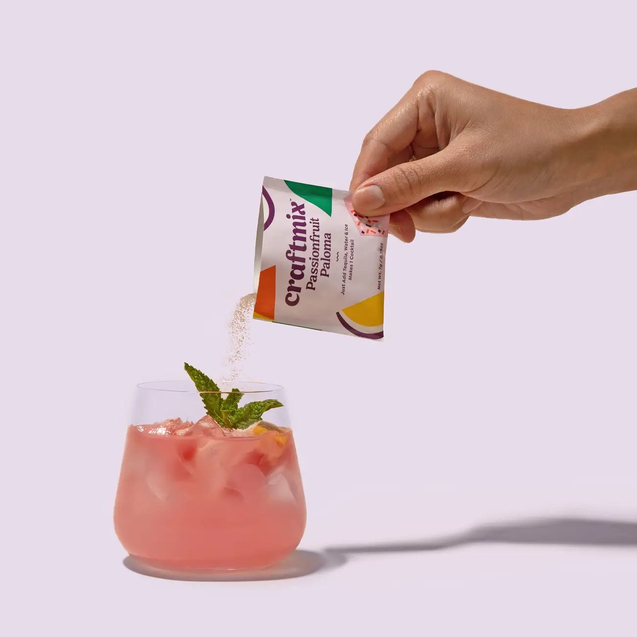 Passionfruit Paloma Mixer