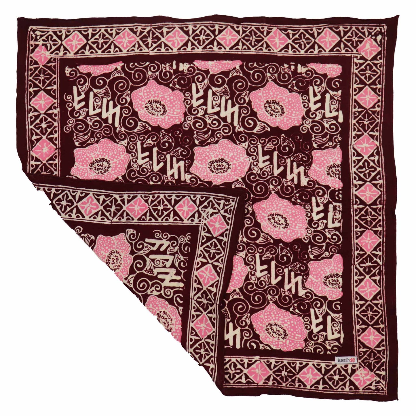 Pink Corpse Flower Giant Padma Batik Bandana
