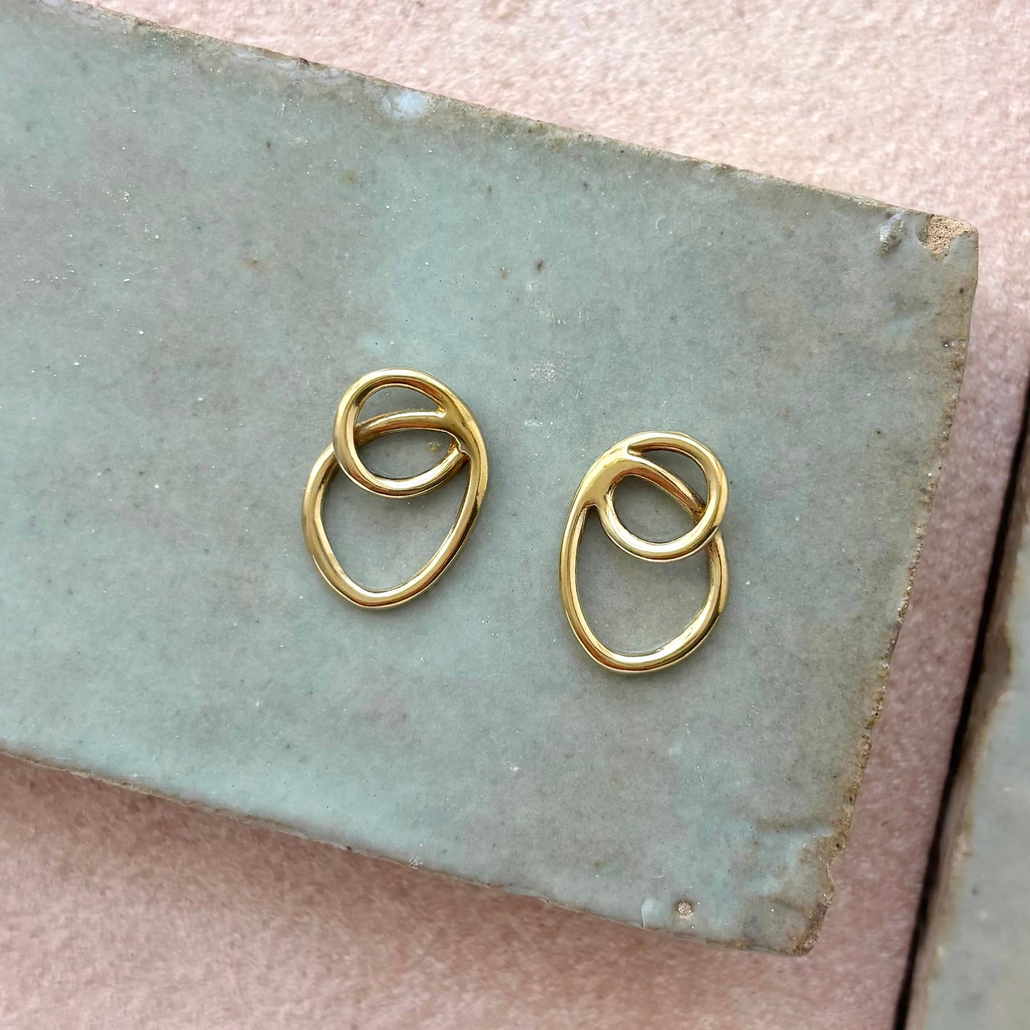Halo Stud Earrings