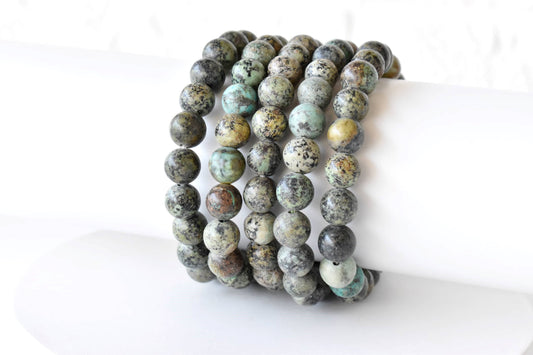 African Turquoise Gemstone Bracelet