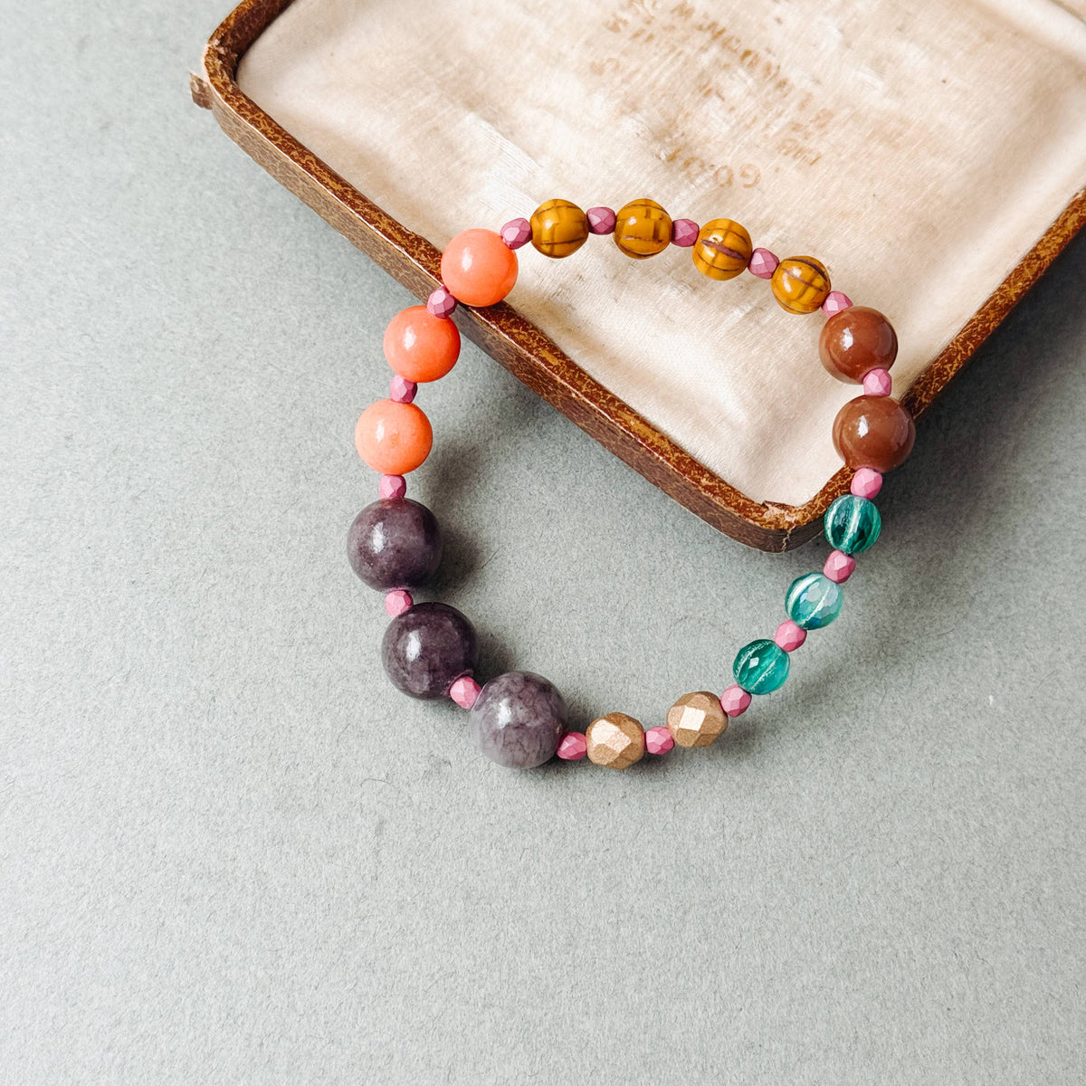 Fall Beaded Bracele
