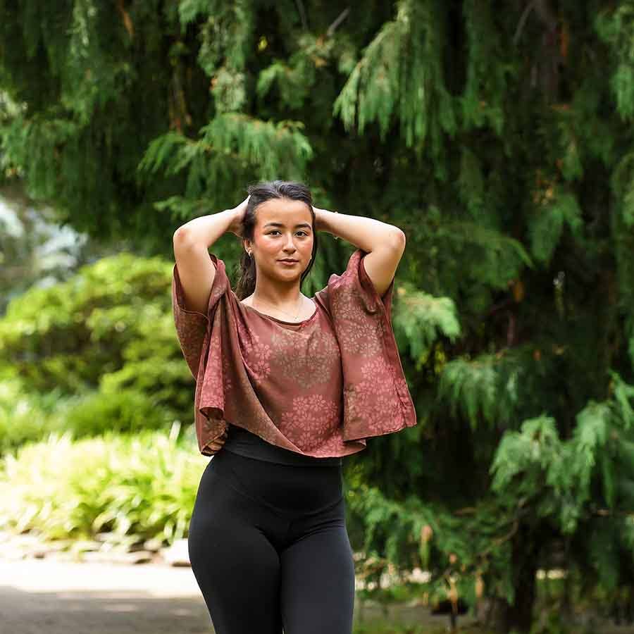 Autumn Breeze Crop Top