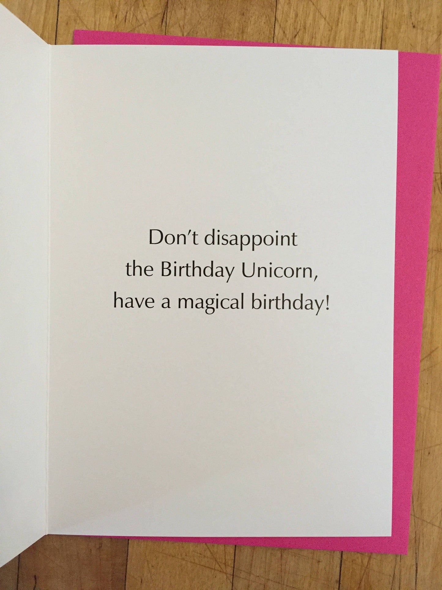 Celebration Unicorn Birthday Card