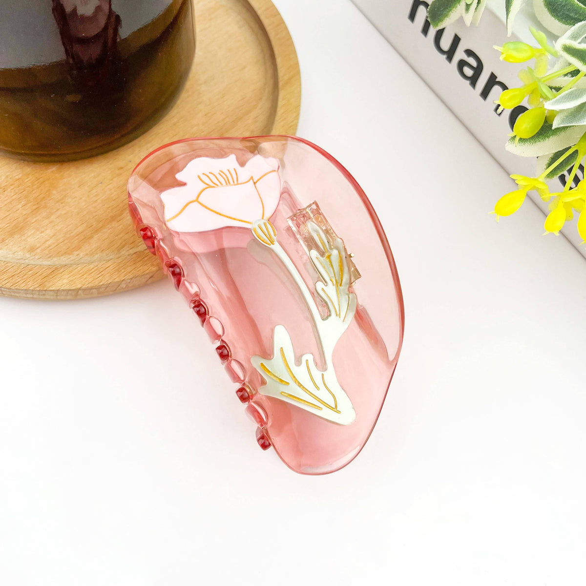 Floral Hair Claw