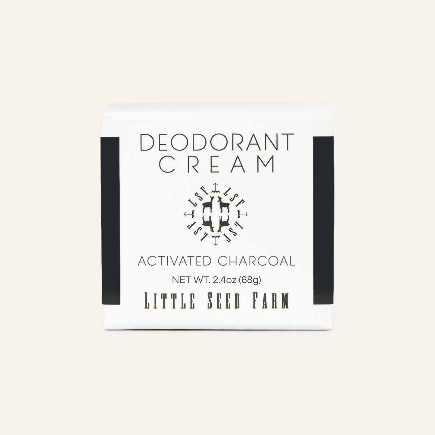 Activated Charcoal Deodorant Cream