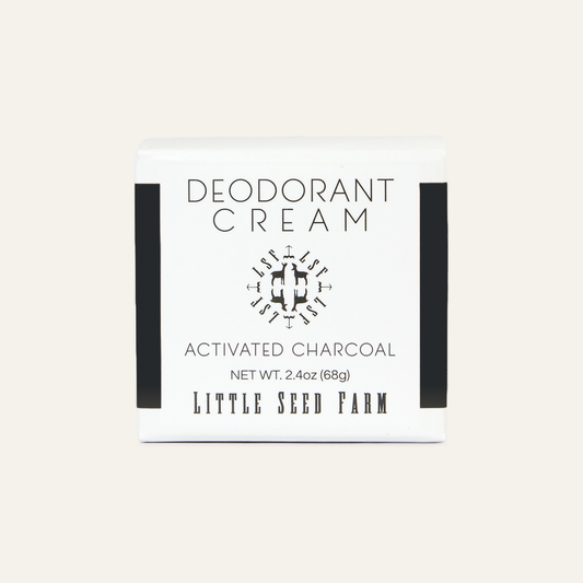 Activated Charcoal Deodorant Cream