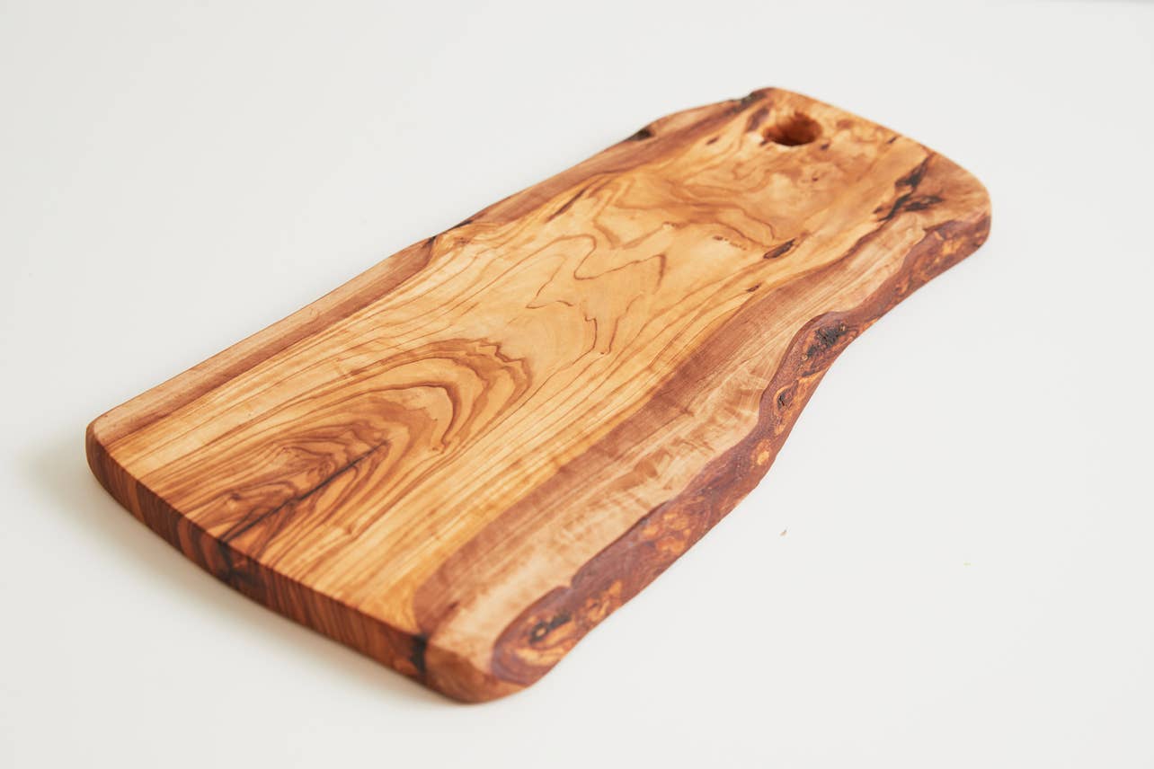 Italian Olivewood Charcuterie and Cheese Board